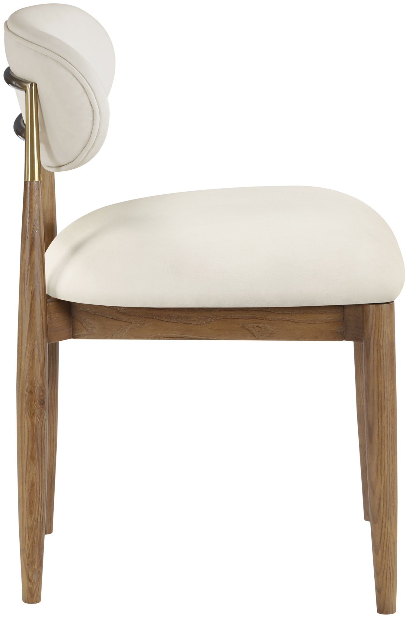 Riccio - Side Chair (Set of 2) - Walnut Frame - Urban Living Furniture (Los Angeles, CA)