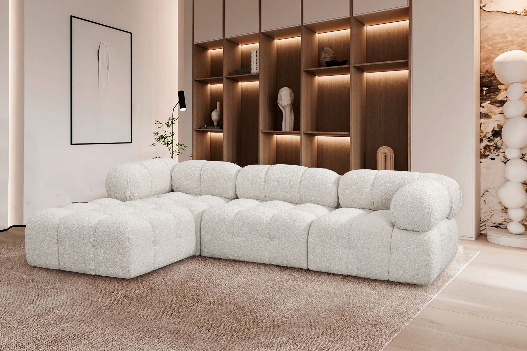 Ames - 4 Piece Fabric Modular Sectional - Urban Living Furniture (Los Angeles, CA)
