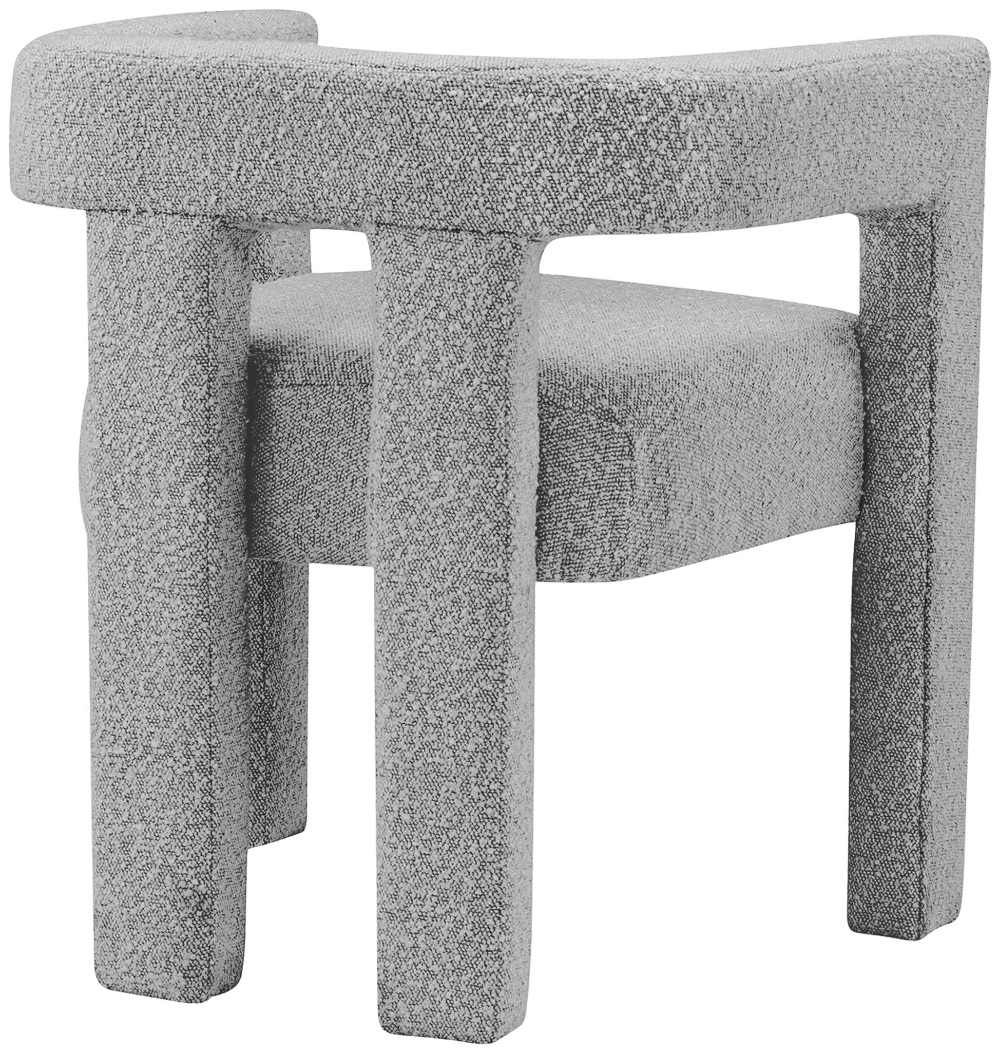 Athena - Boucle Fabric Dining Chair - Urban Living Furniture (Los Angeles, CA)