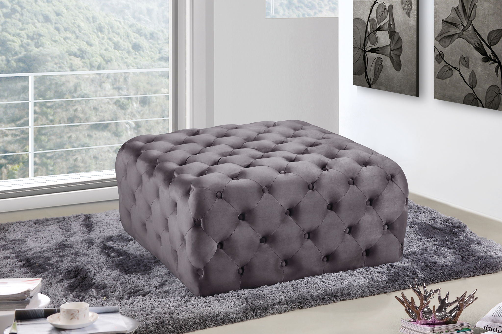 Ariel - Bench Ottoman - Urban Living Furniture (Los Angeles, CA)