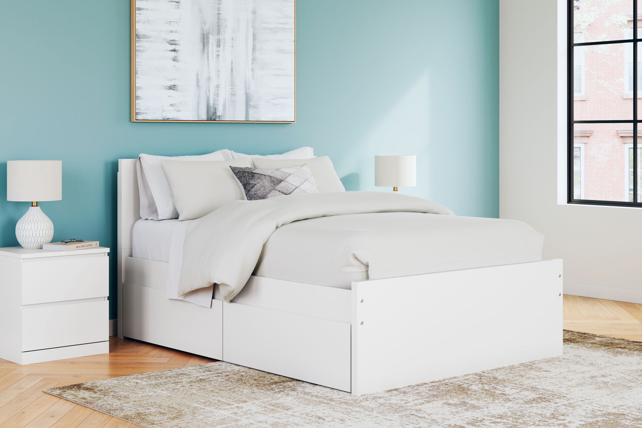 Onita - Panel Platform Bed - Urban Living Furniture (Los Angeles, CA)