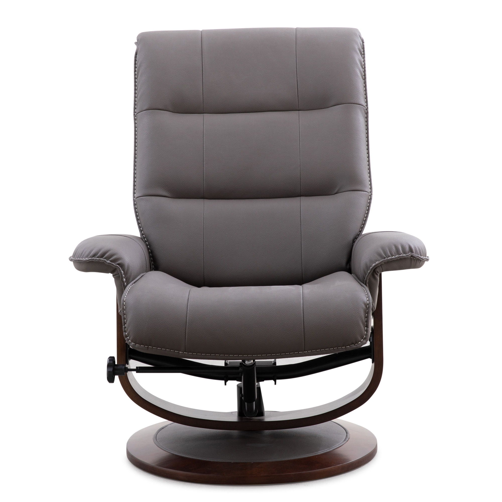 Knight - Manual Reclining Swivel Chair and Ottoman - Urban Living Furniture (Los Angeles, CA)