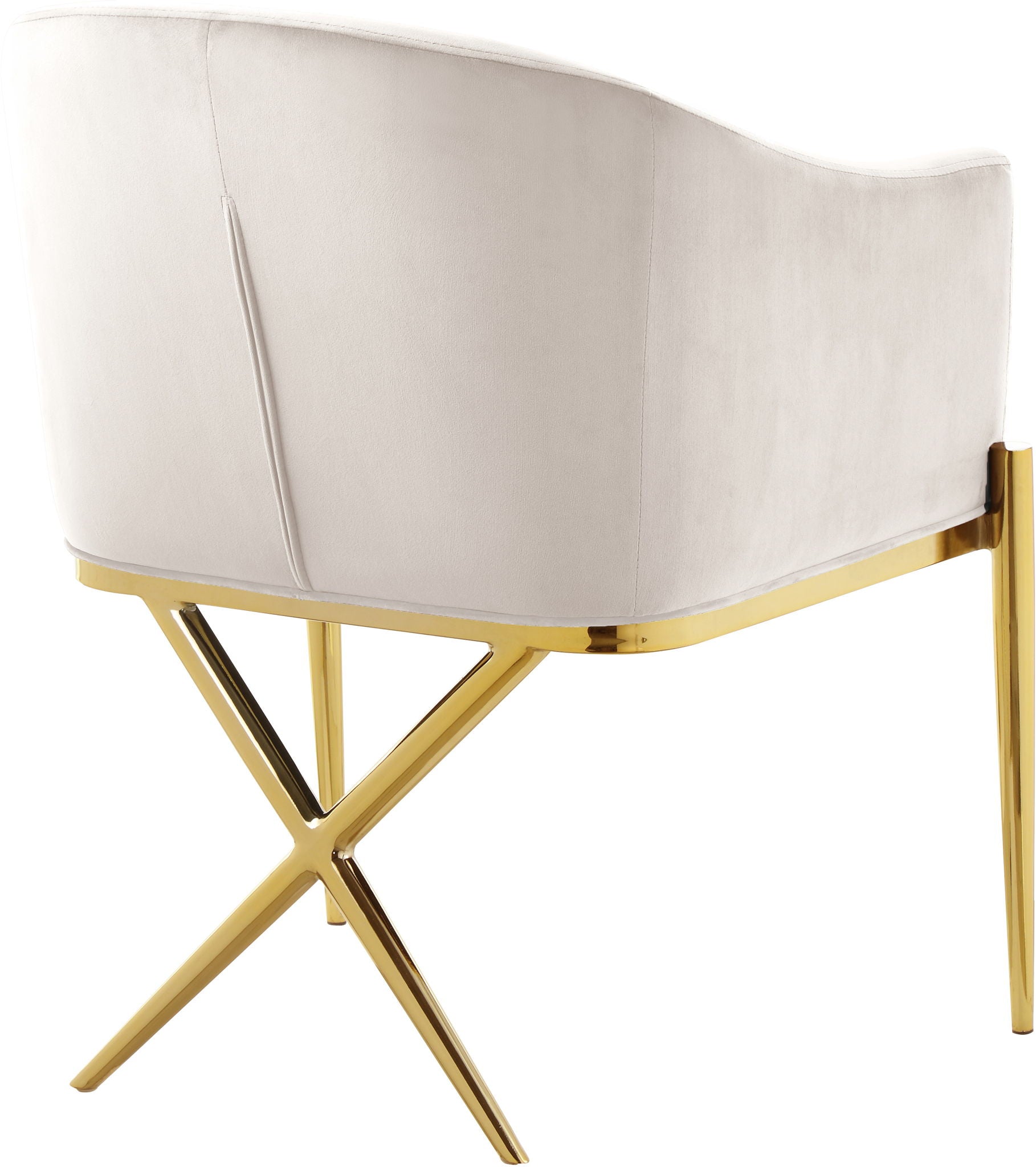 Xavier - Dining Chair with Gold Legs - Urban Living Furniture (Los Angeles, CA)