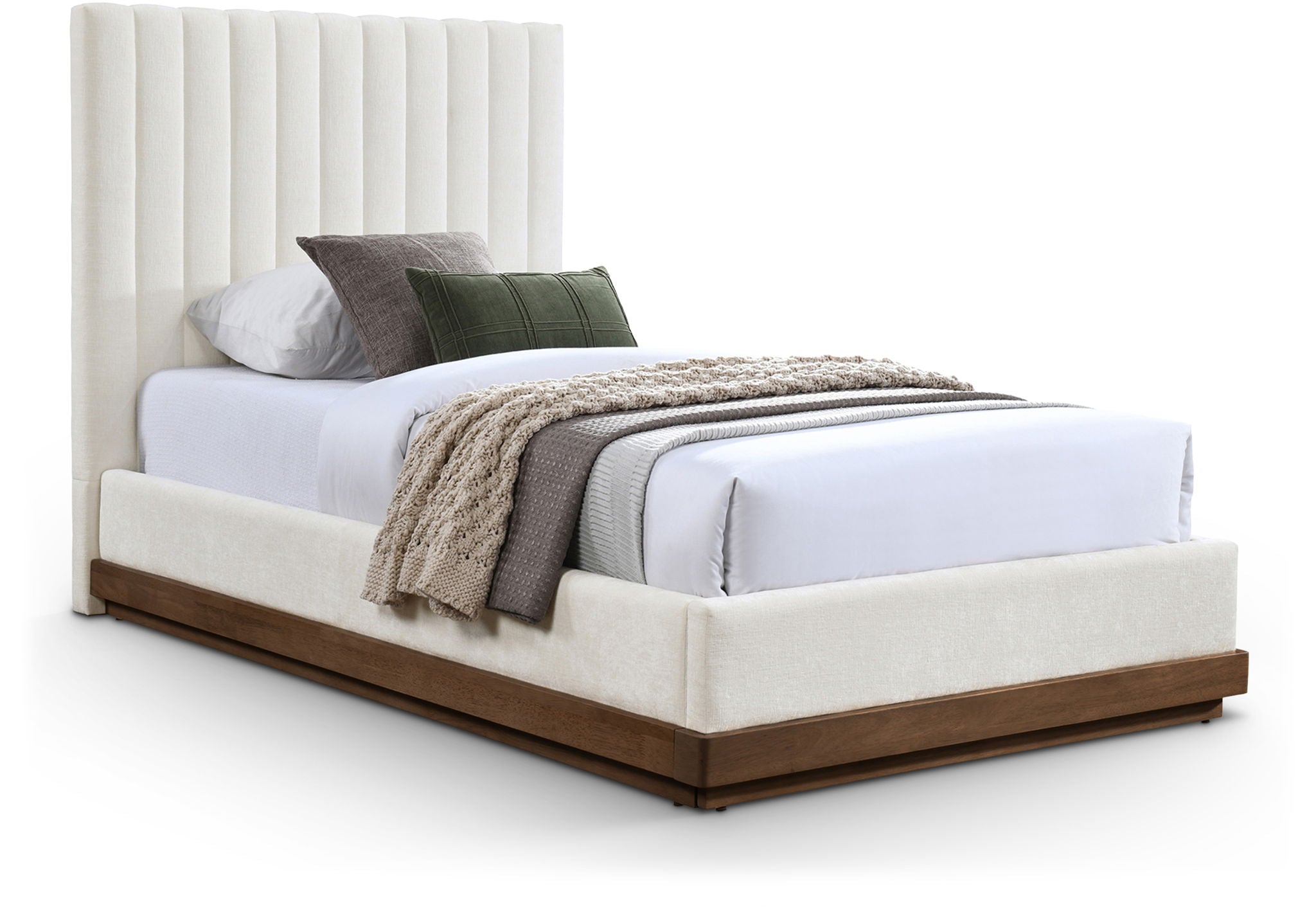Emmet - Bed - Dark Brown Base - Urban Living Furniture (Los Angeles, CA)