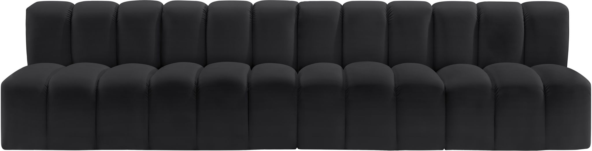 Arc - Faux Leather 4 Seats Modular Sofa - Urban Living Furniture (Los Angeles, CA)