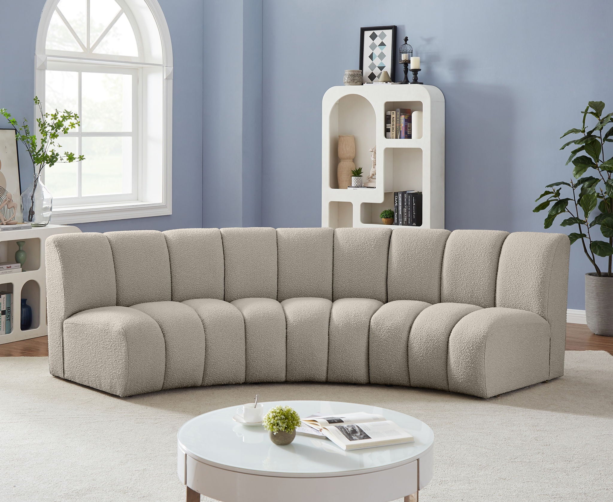 Infinity - 3 Piece Boucle Modular Sectional - Urban Living Furniture (Los Angeles, CA)