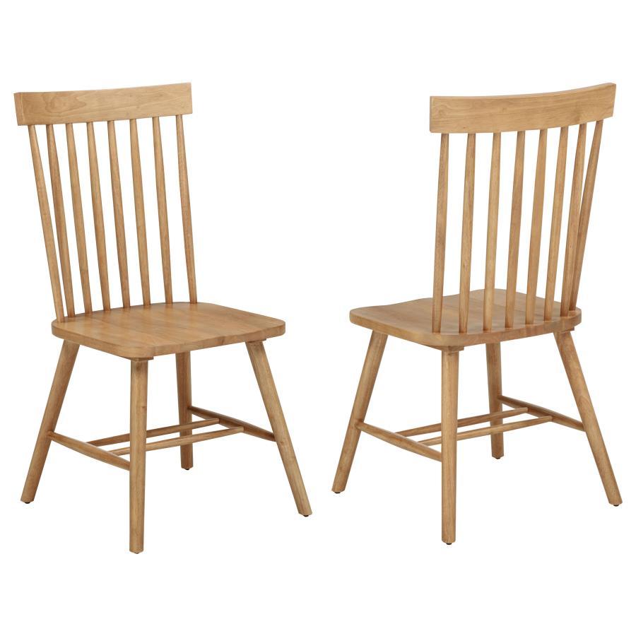 Andrews - Windsor Spindle Back Dining Side Chair (Set of 2)