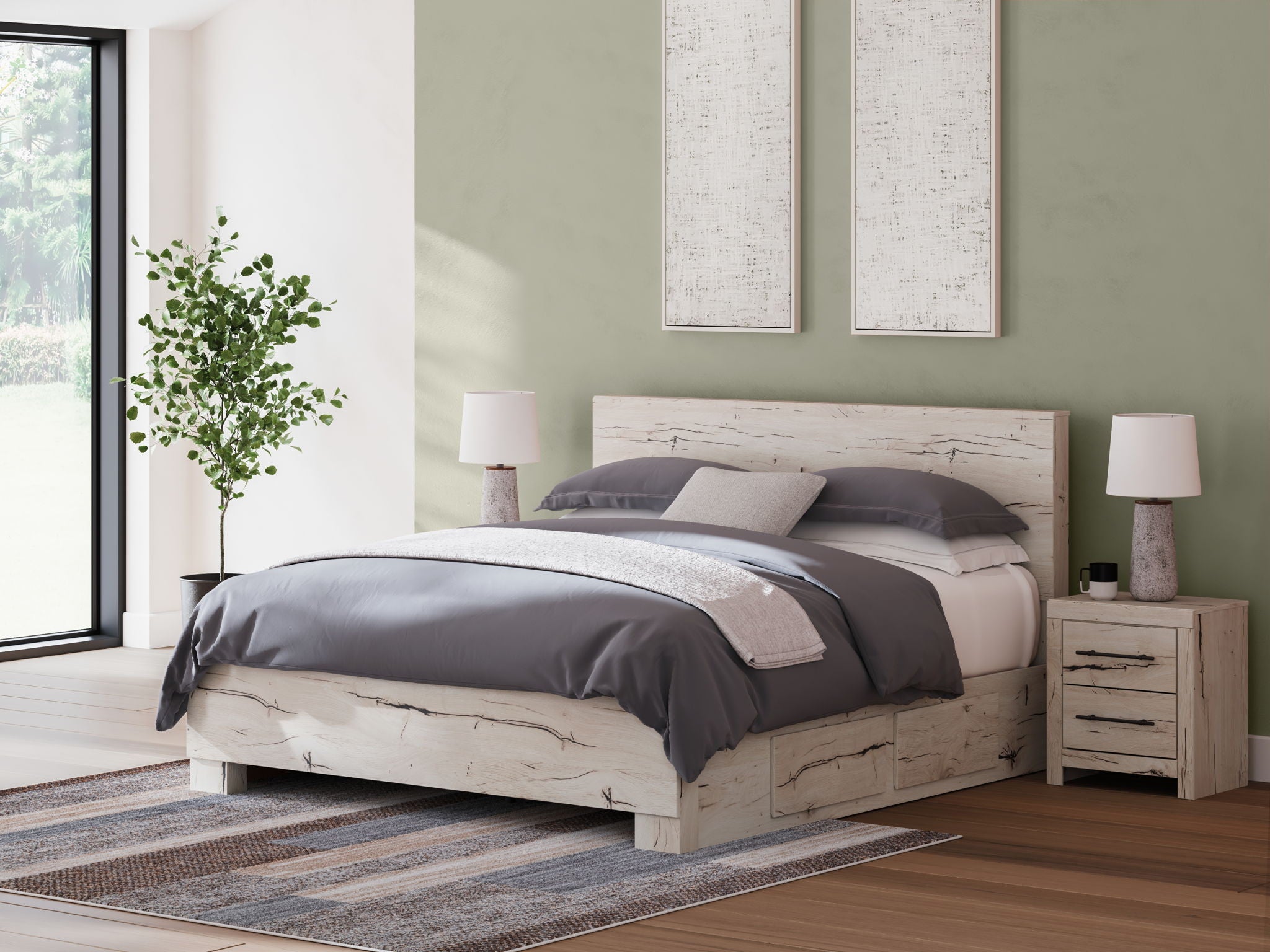 Lawroy - Panel Bed With Storage - Urban Living Furniture (Los Angeles, CA)