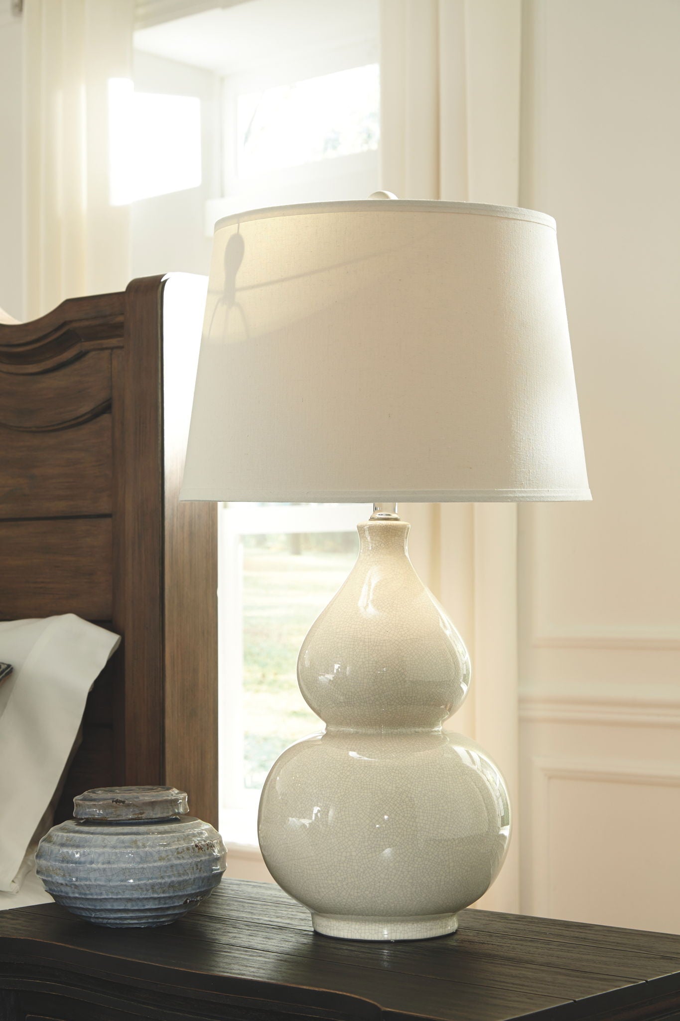 Saffi - Cream - Ceramic Table Lamp - Urban Living Furniture (Los Angeles, CA)