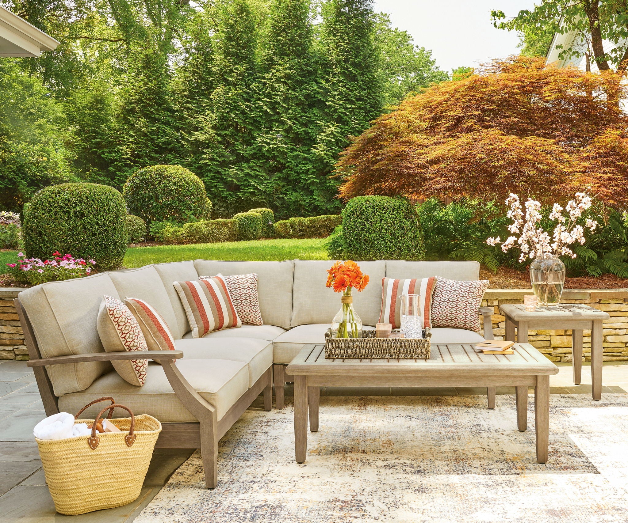 Clare View - Outdoor Sectional - Urban Living Furniture (Los Angeles, CA)