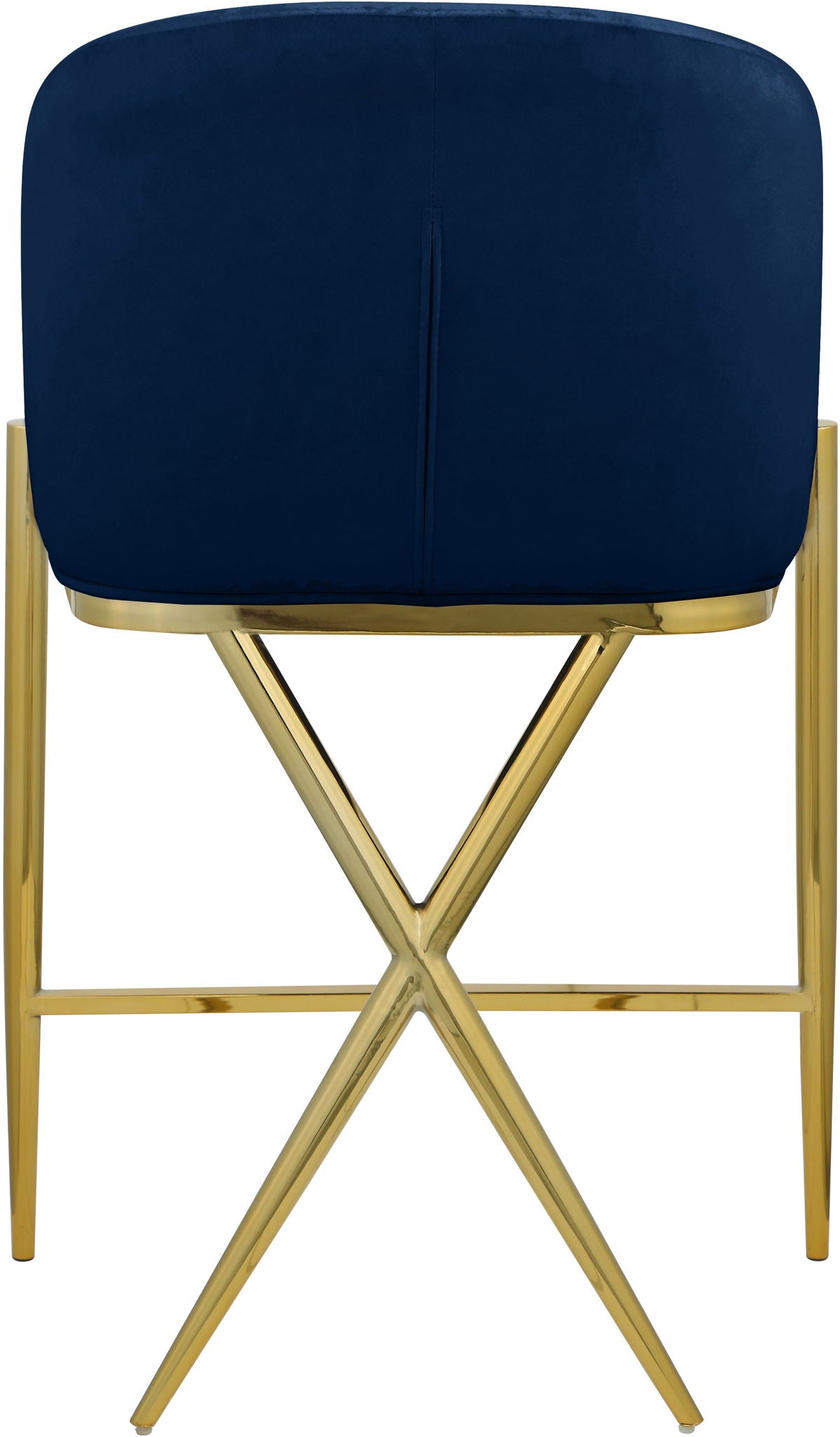 Xavier - Counter Stool with Gold Legs - Urban Living Furniture (Los Angeles, CA)