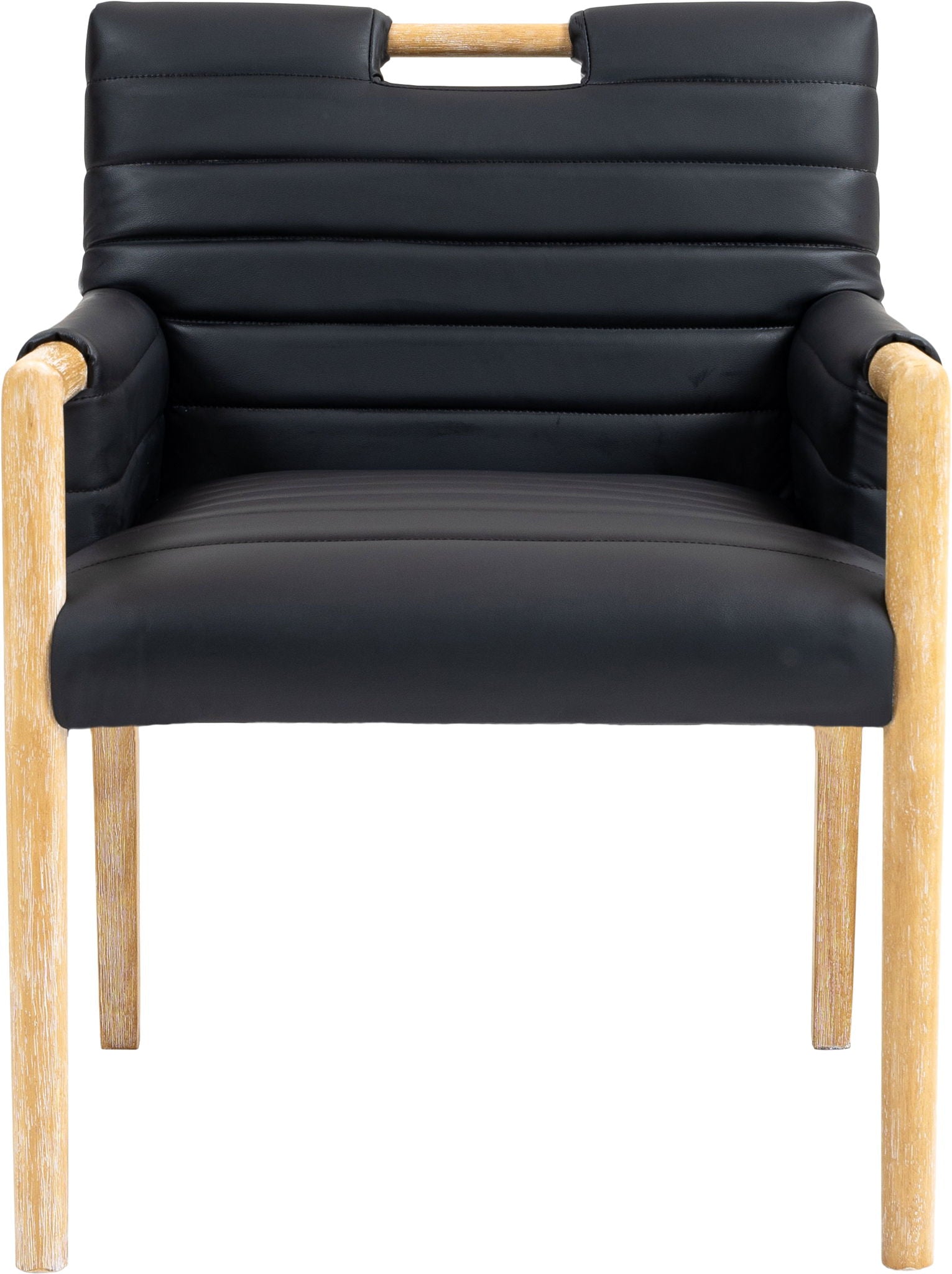 Aimee - Dining Arm Chair - Light Brown Legs - Urban Living Furniture (Los Angeles, CA)