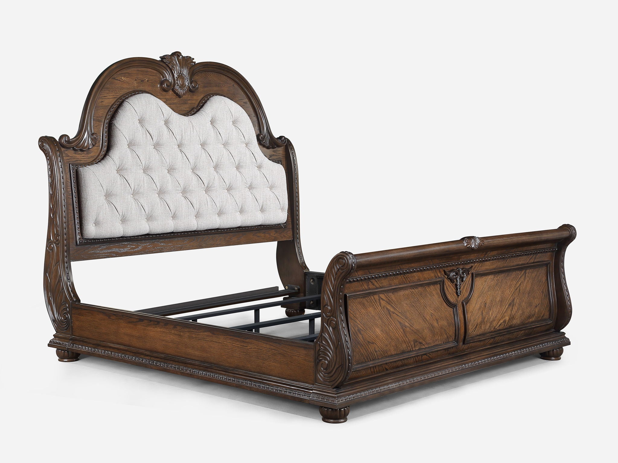 Stanley - Sleigh Bed - Urban Living Furniture (Los Angeles, CA)