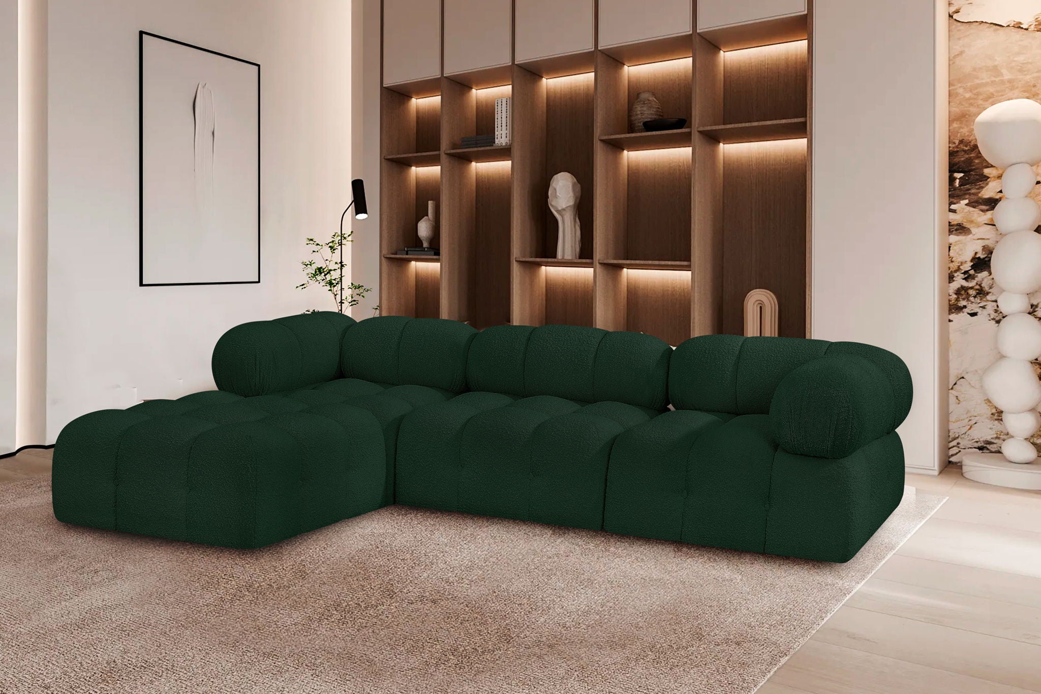 Ames - 4 Piece Fabric Modular Sectional - Urban Living Furniture (Los Angeles, CA)