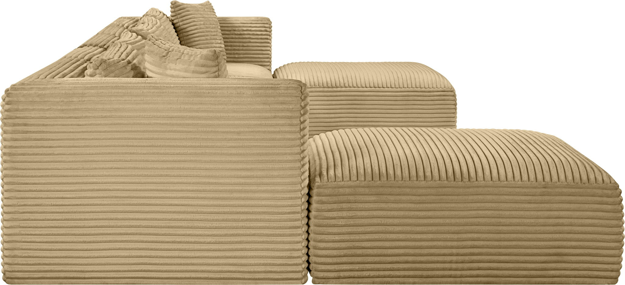 Shaggy - 7 Piece Modular Sectional With 2 Ottomans - Urban Living Furniture (Los Angeles, CA)