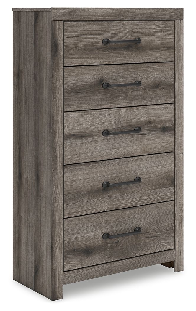 Graystorm - Brown Gray - Five Drawer Chest - Urban Living Furniture (Los Angeles, CA)