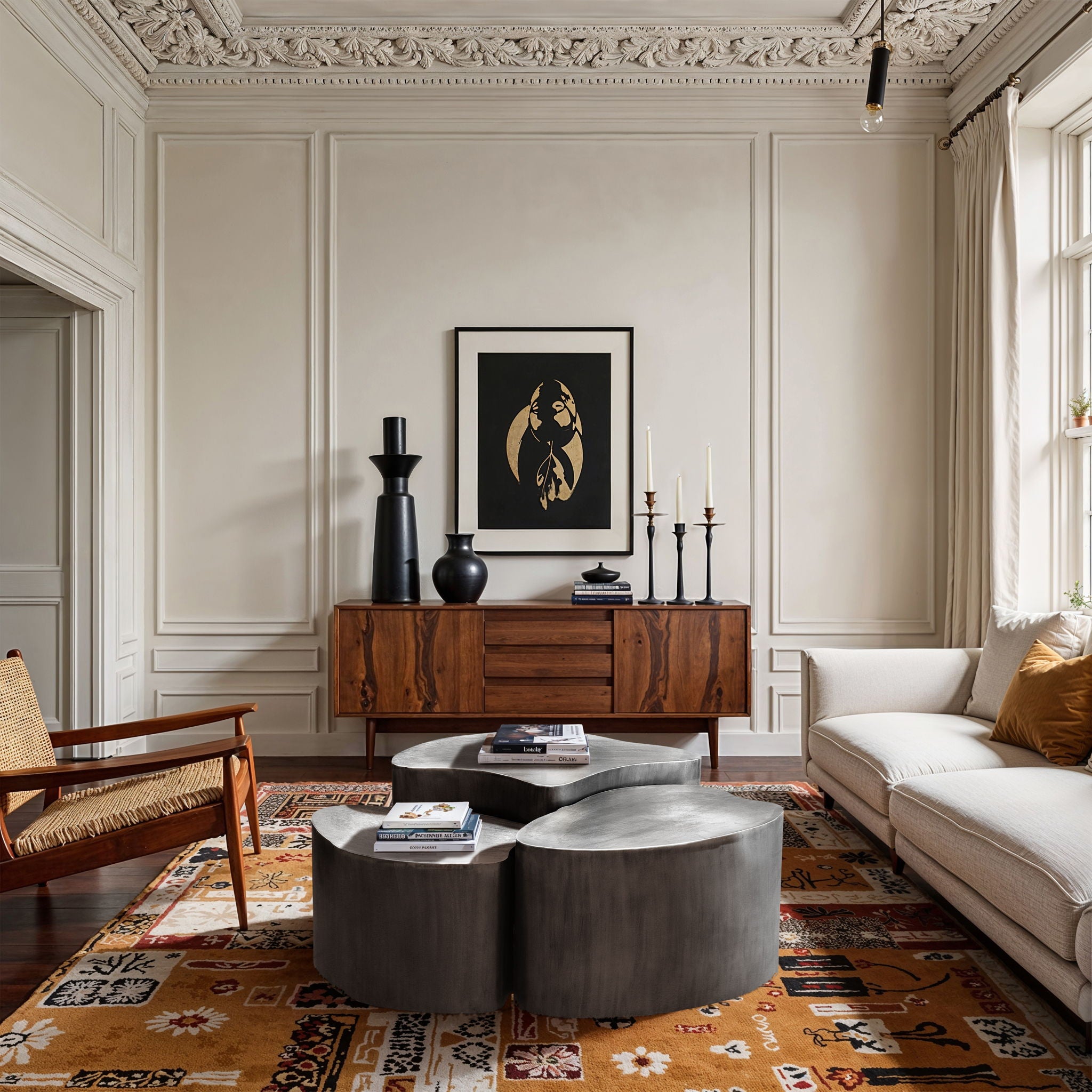 Banyan - Iron Coffee Table - Urban Living Furniture (Los Angeles, CA)
