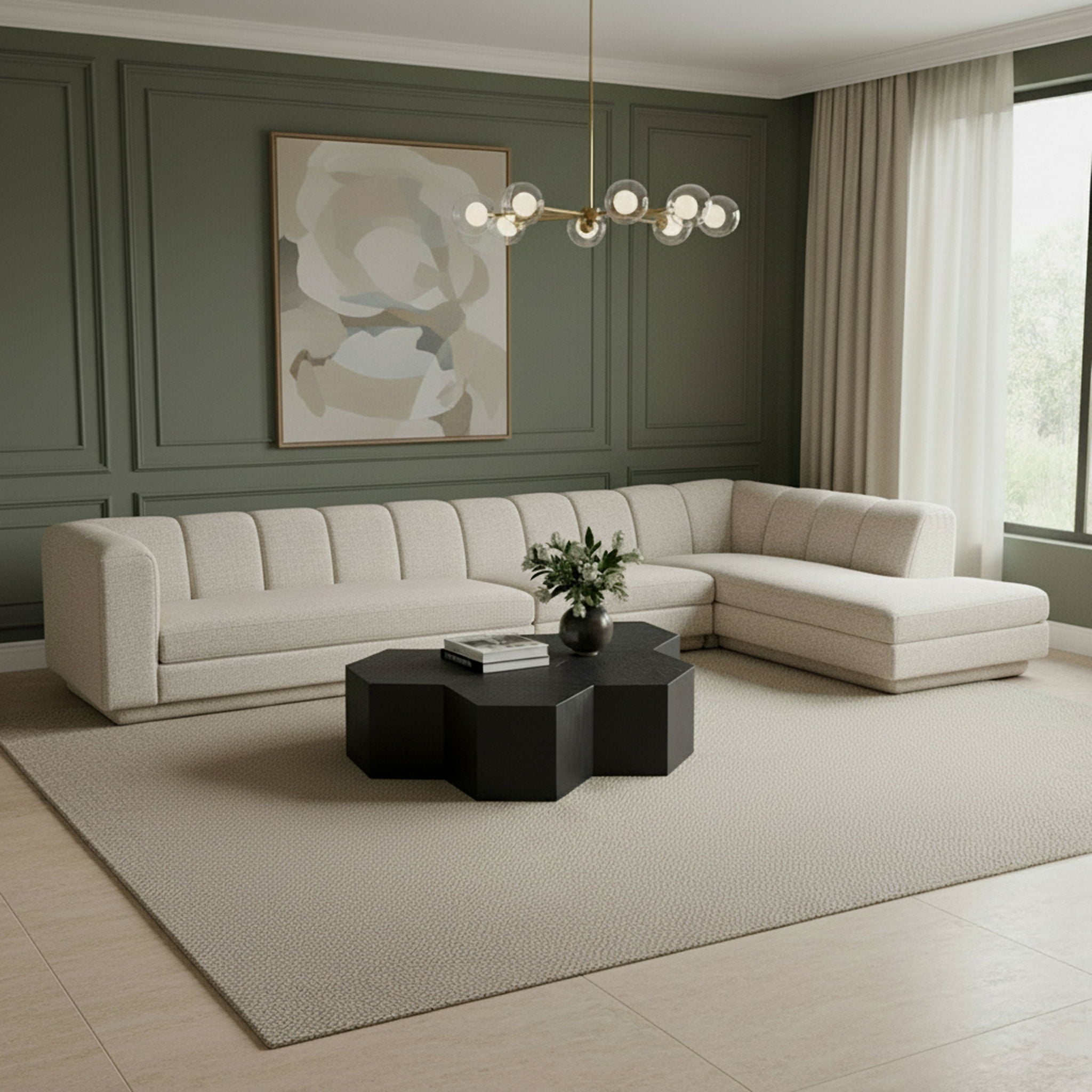 Modari - Sectional - Beige - Urban Living Furniture (Los Angeles, CA)