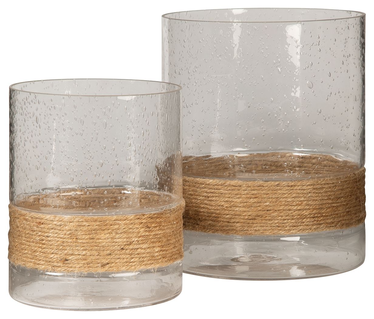 Eudocia - Clear - Candle Holder Set (Set of 2) - Urban Living Furniture (Los Angeles, CA)