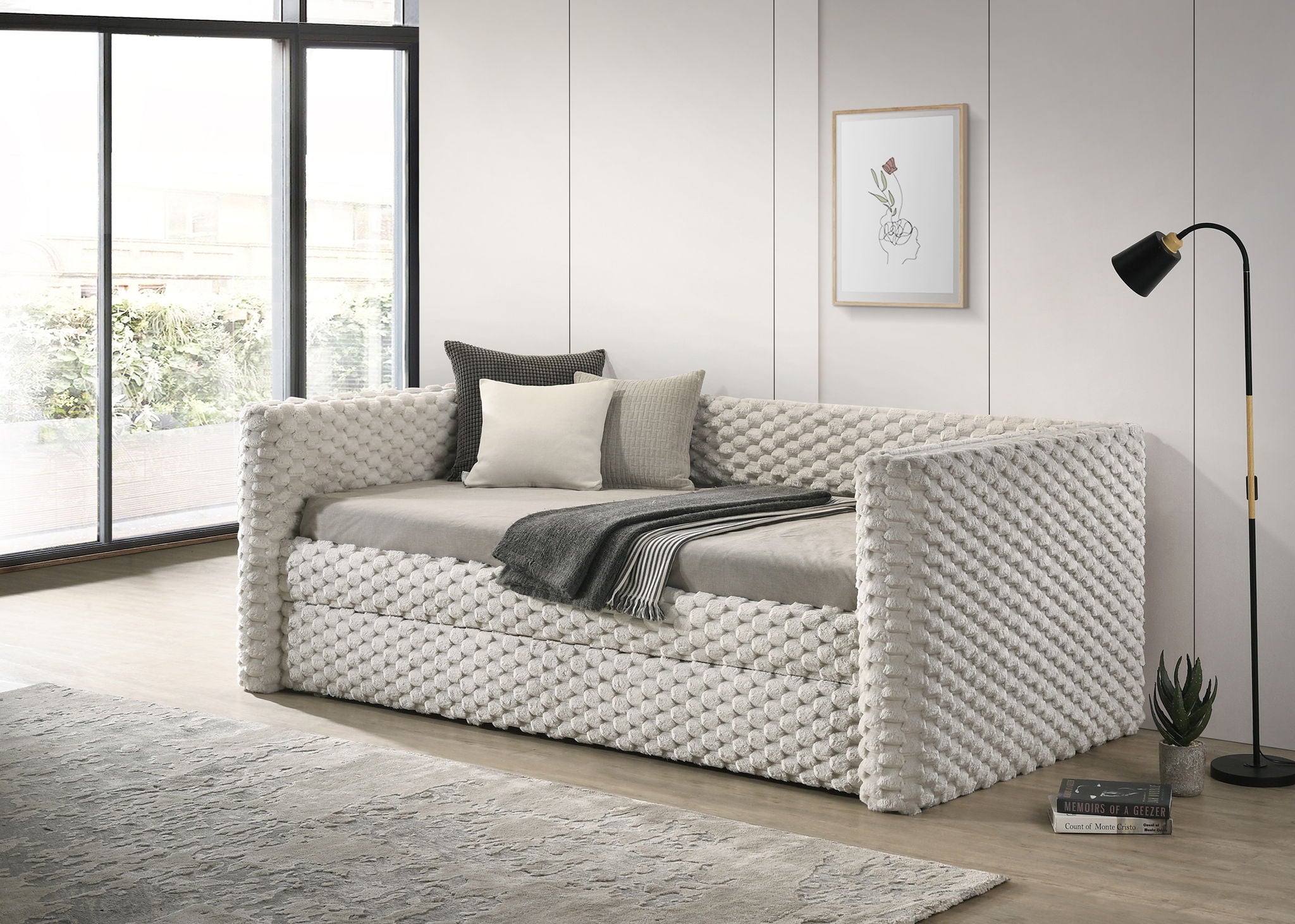 Brielle - Daybed - White Dove - Urban Living Furniture (Los Angeles, CA)