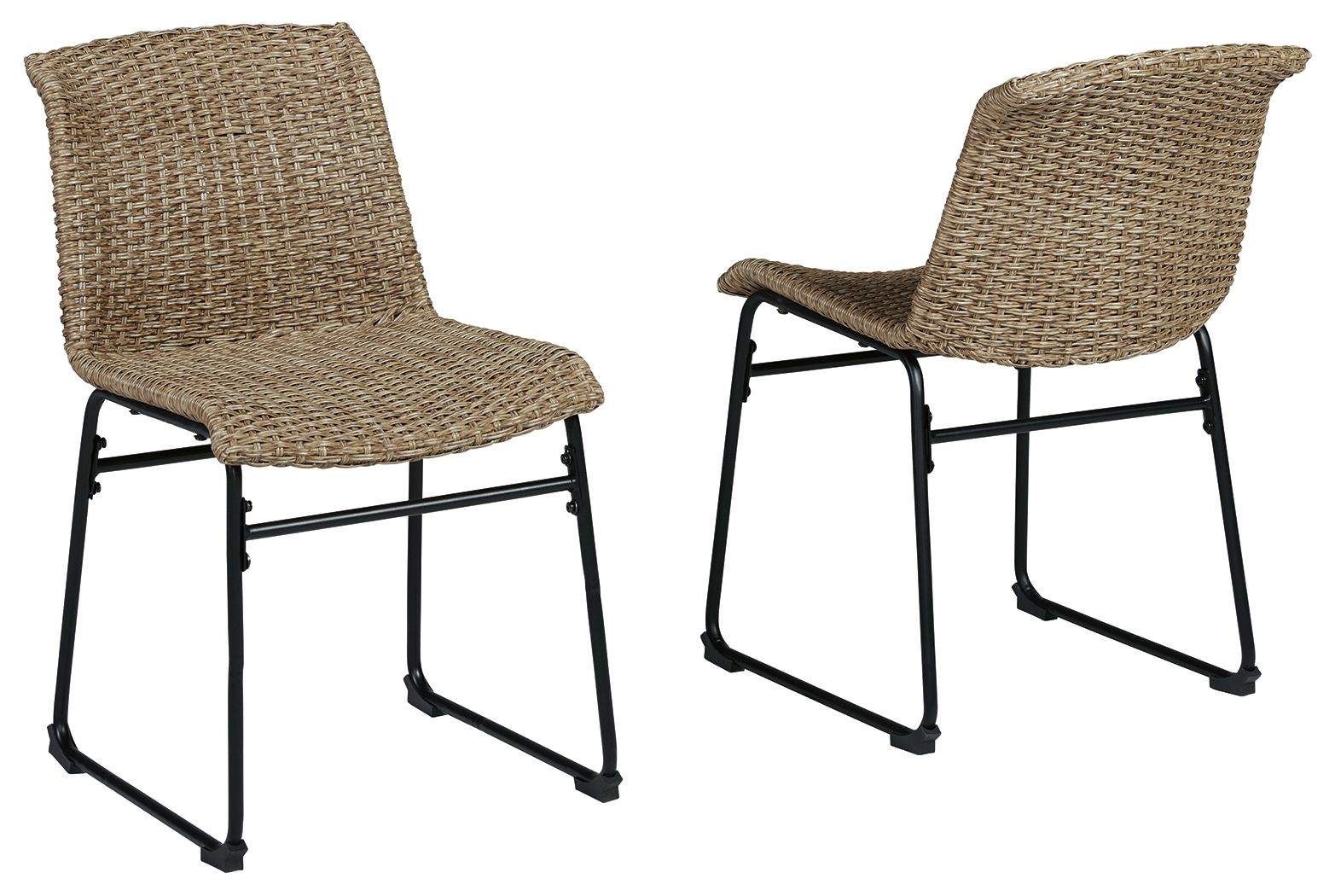 Amaris - Brown / Black - Chair (Set of 2) - Urban Living Furniture (Los Angeles, CA)