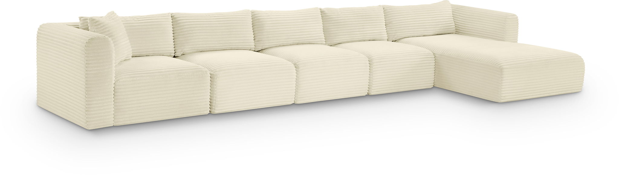 Shaggy - 5 Piece Modular Sectional With Chaise - Urban Living Furniture (Los Angeles, CA)