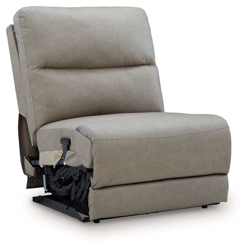 Narwhal Place - Pebble - Power Armless Recliner With Adjustable Headrest - Urban Living Furniture (Los Angeles, CA)