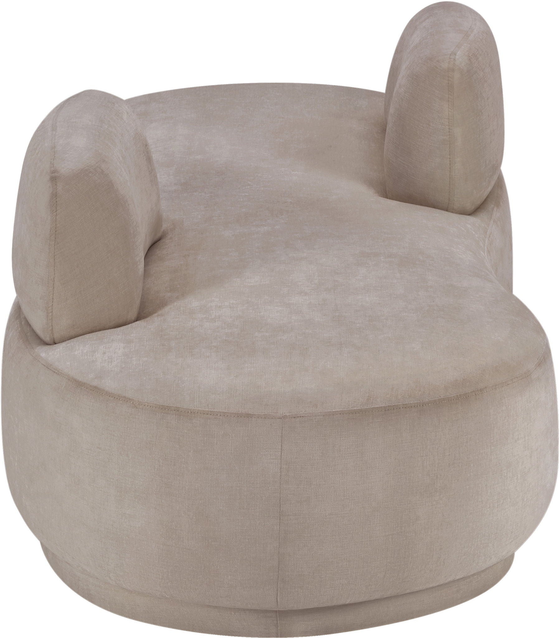 Argyle - Chenille Fabric Chaise / Loveseat