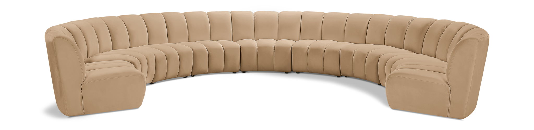 Infinity - 9 Piece Modular Sectional - Camel - Urban Living Furniture (Los Angeles, CA)