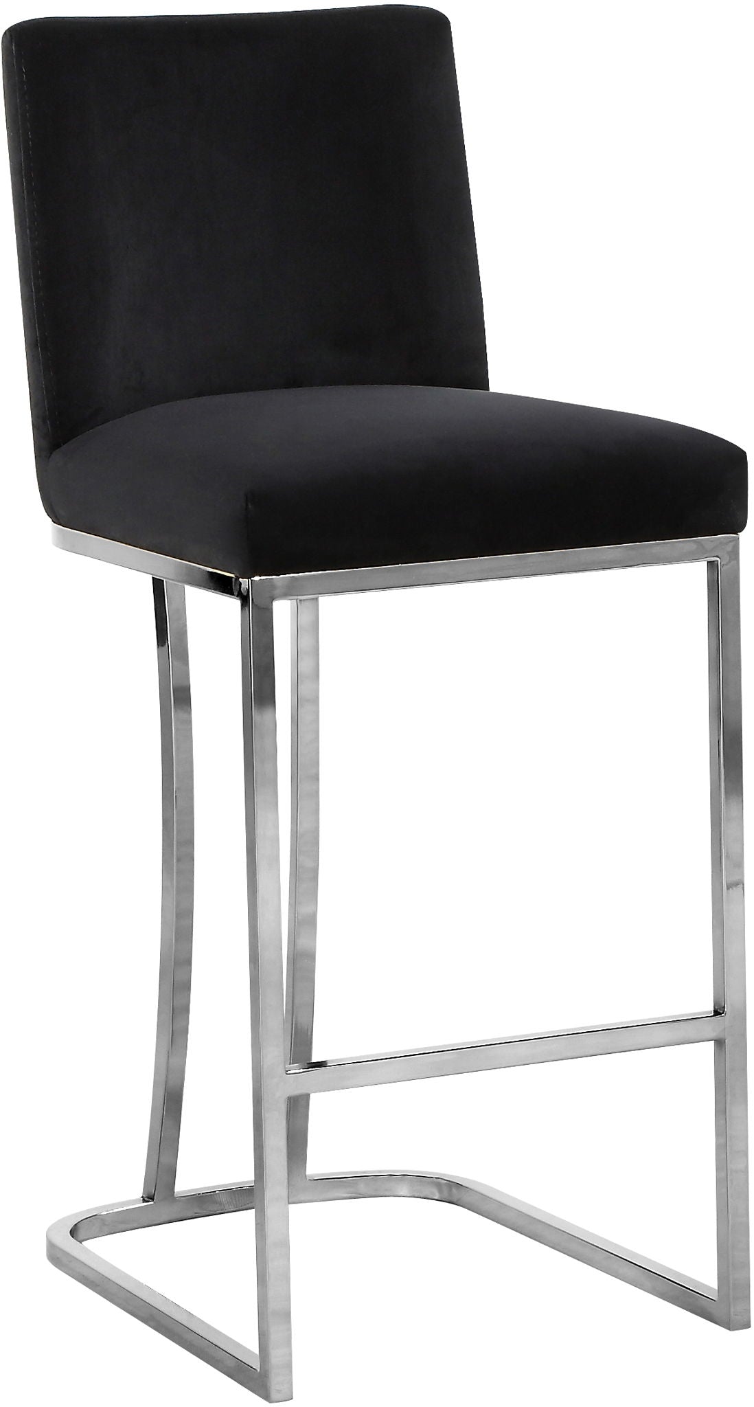 Heidi - Stool with Chrome Legs - Urban Living Furniture (Los Angeles, CA)