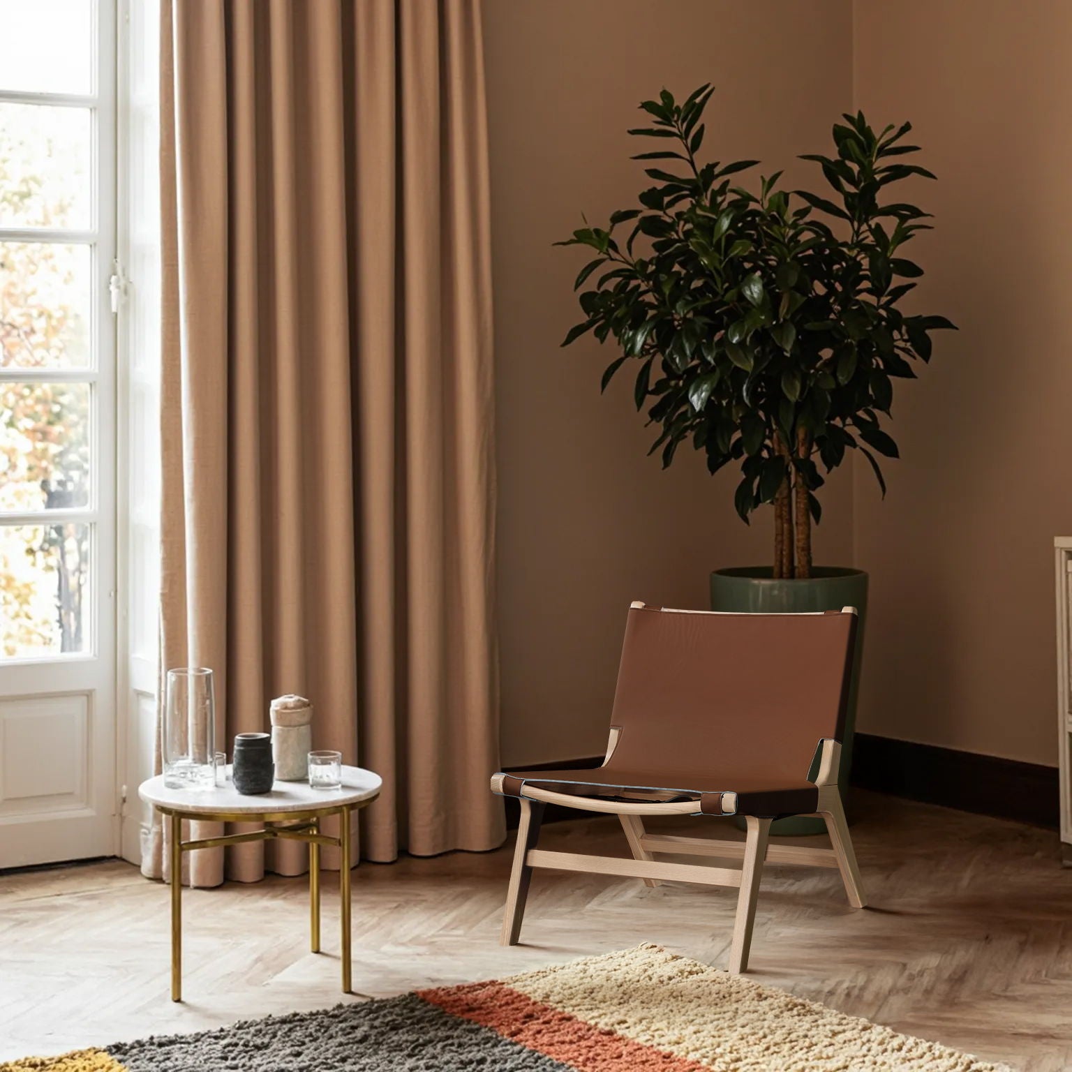 Rawlins - Accent Chair - Natural Frame - Urban Living Furniture (Los Angeles, CA)