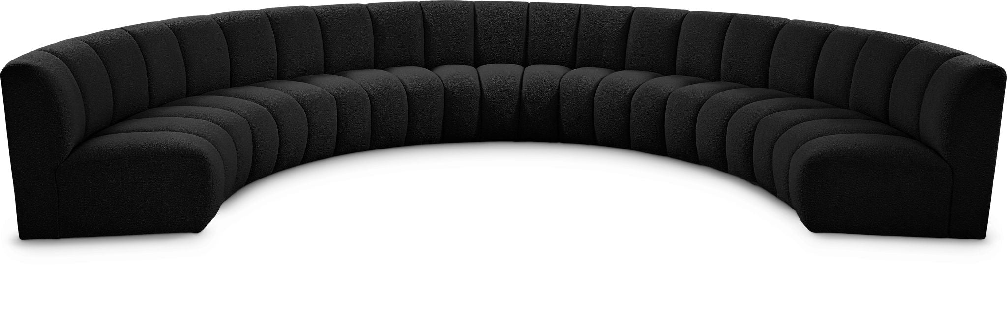 Infinity - 7 Piece Modular Sectional - Black - Urban Living Furniture (Los Angeles, CA)