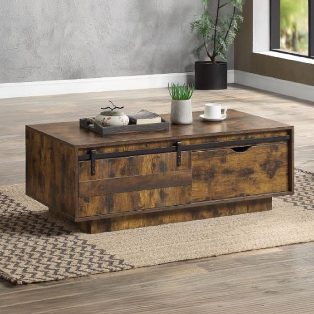Bellarosa - Coffee Table (Same As 88040) - Rustic Oak - Urban Living Furniture (Los Angeles, CA)