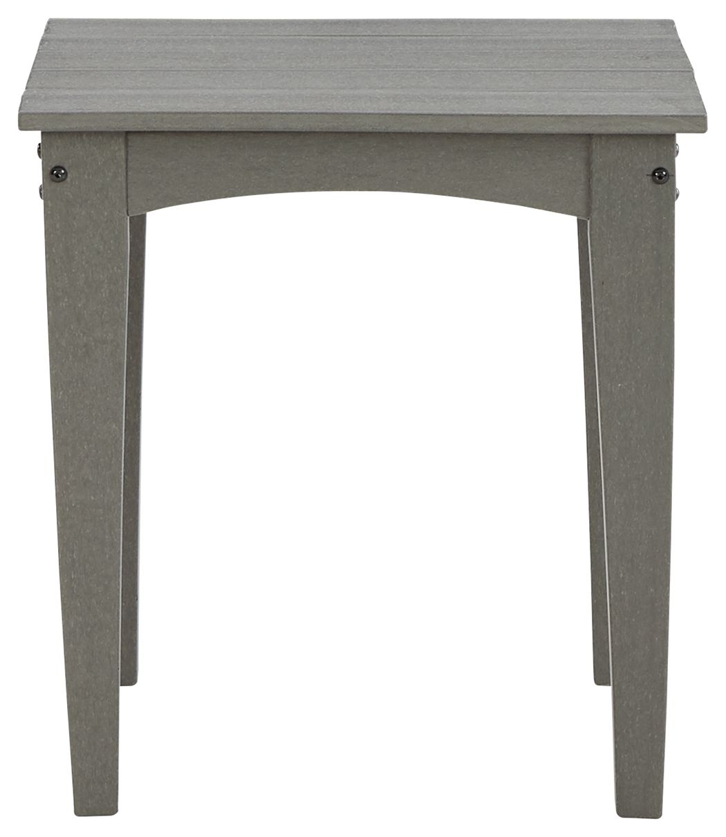 Visola - Gray - Square End Table - Urban Living Furniture (Los Angeles, CA)