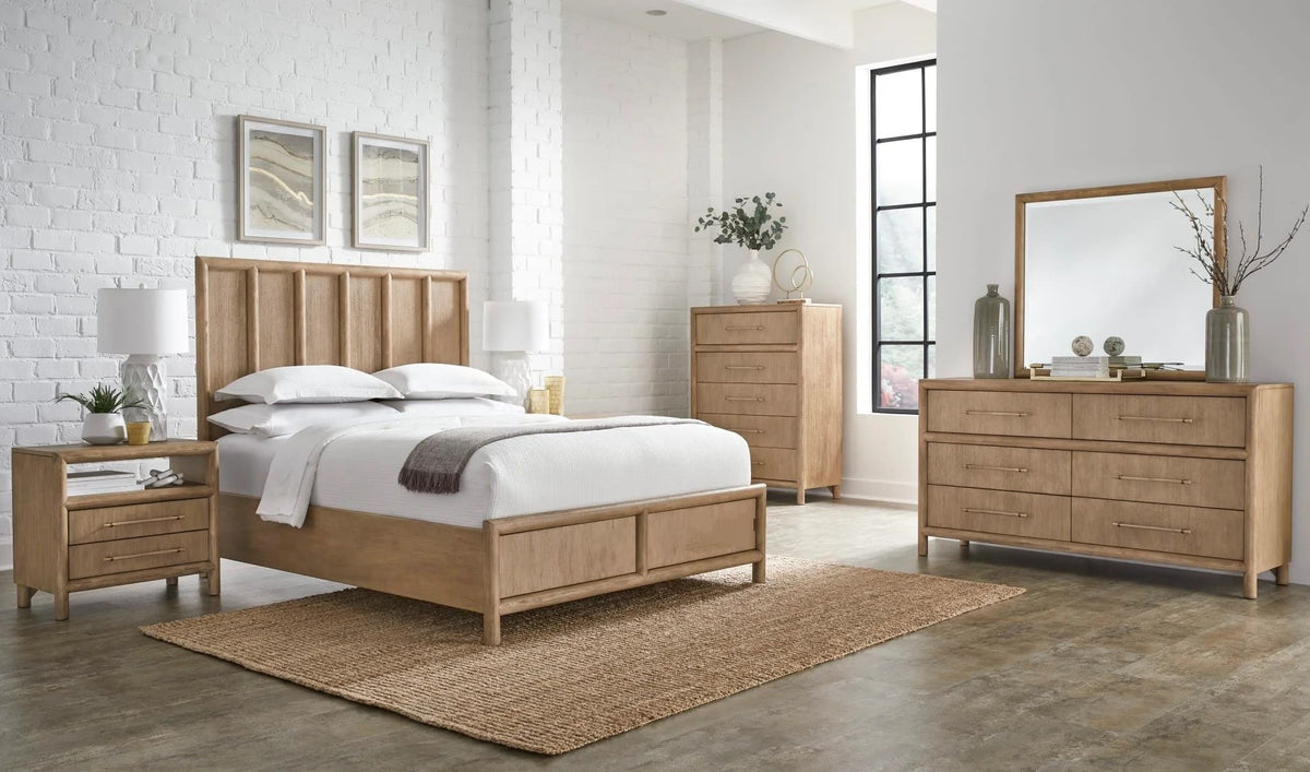 Dorsey - Wooden Panel Bed