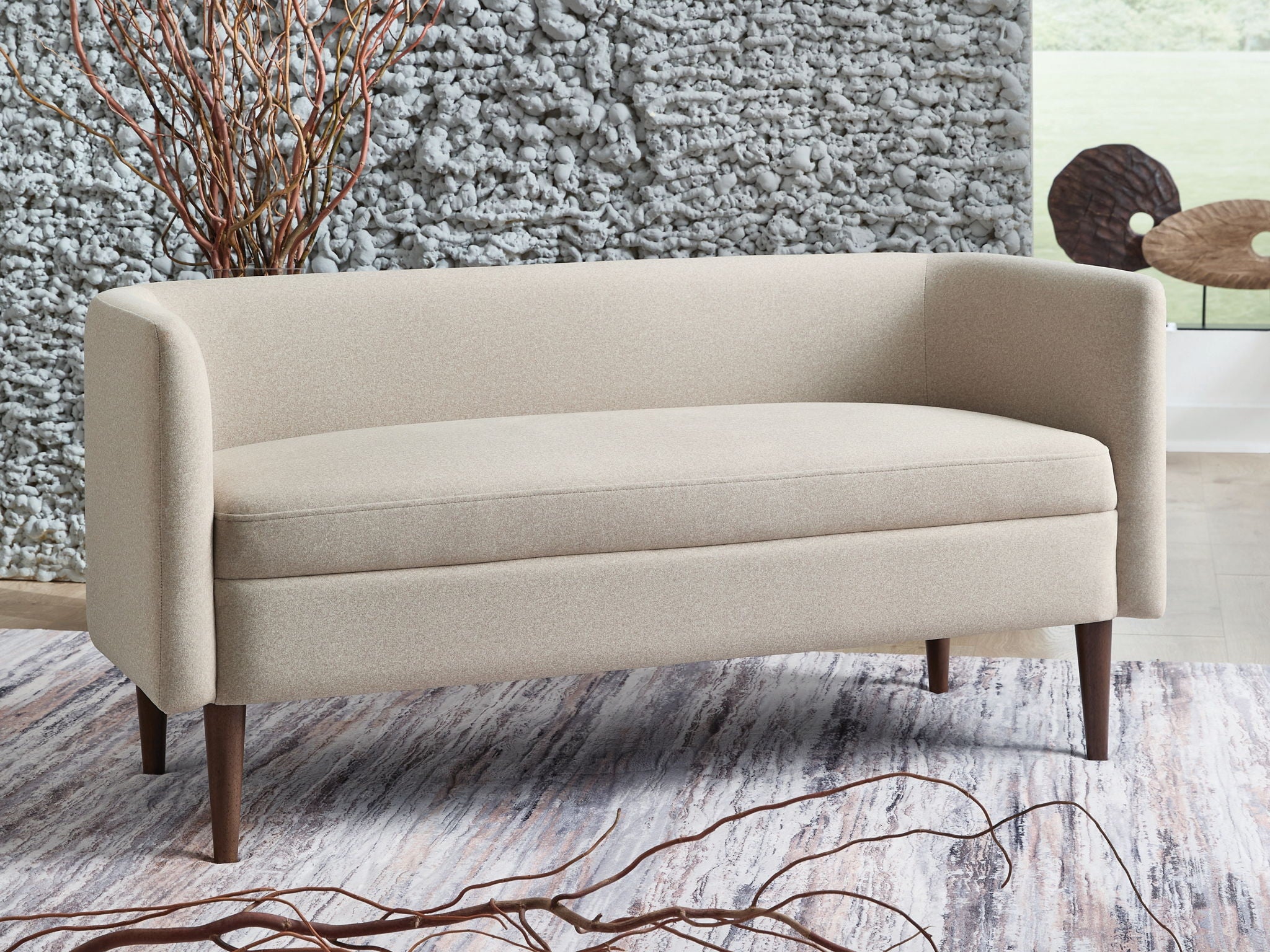 Wainner - Beige - Accent Bench - Urban Living Furniture (Los Angeles, CA)