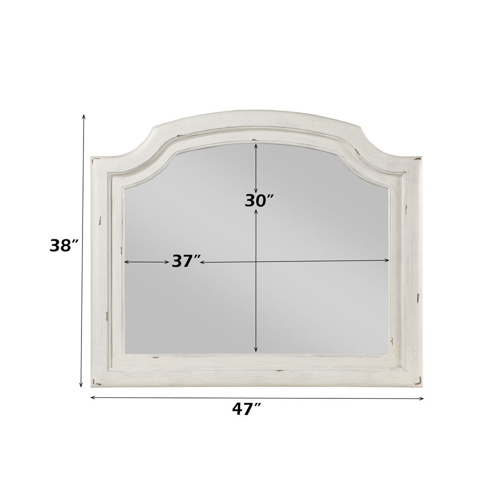 Jaqueline - Mirror - Antique White - Urban Living Furniture (Los Angeles, CA)