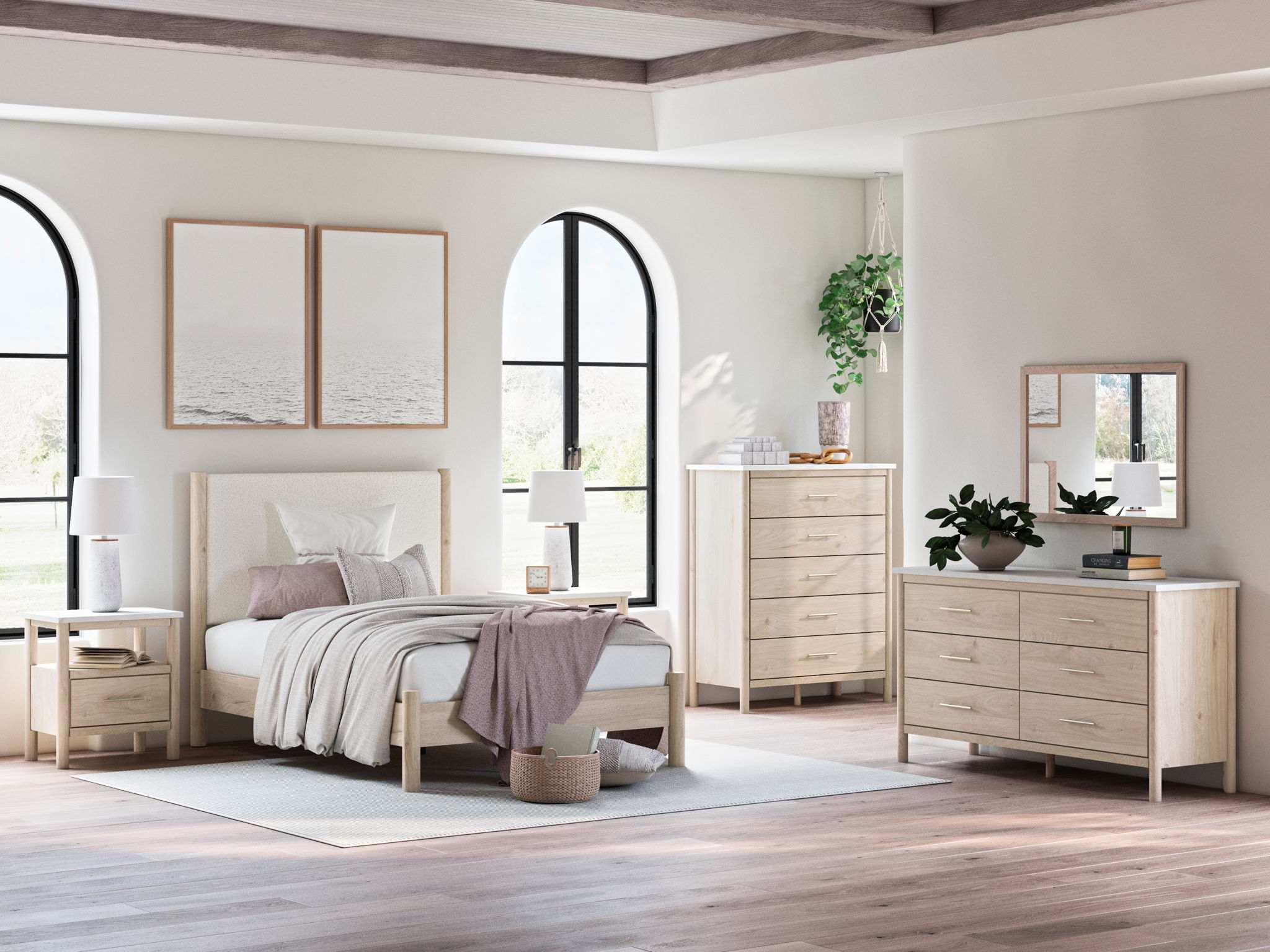 Cadmori - Panel Bedroom Set - Urban Living Furniture (Los Angeles, CA)
