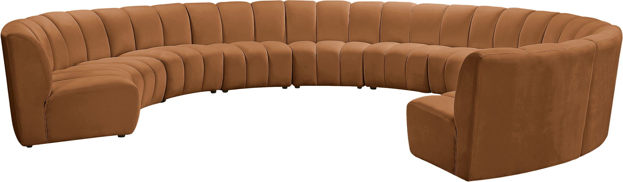 Infinity - 10 Piece Modular Sectional - Saddle - Urban Living Furniture (Los Angeles, CA)