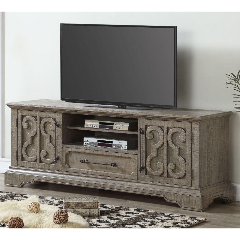 Artesia - TV Stand - Salvaged Natural - Urban Living Furniture (Los Angeles, CA)