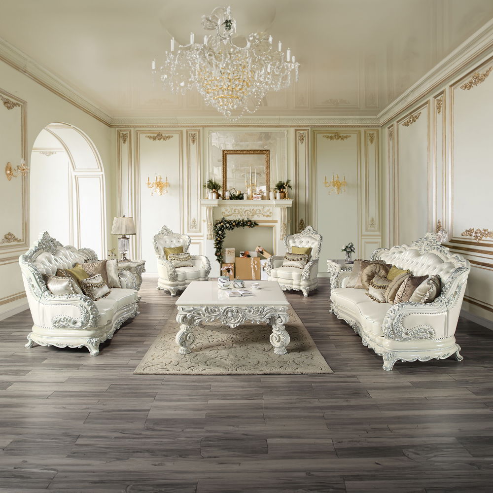 Adara - Coffee Table - Antique White - Urban Living Furniture (Los Angeles, CA)