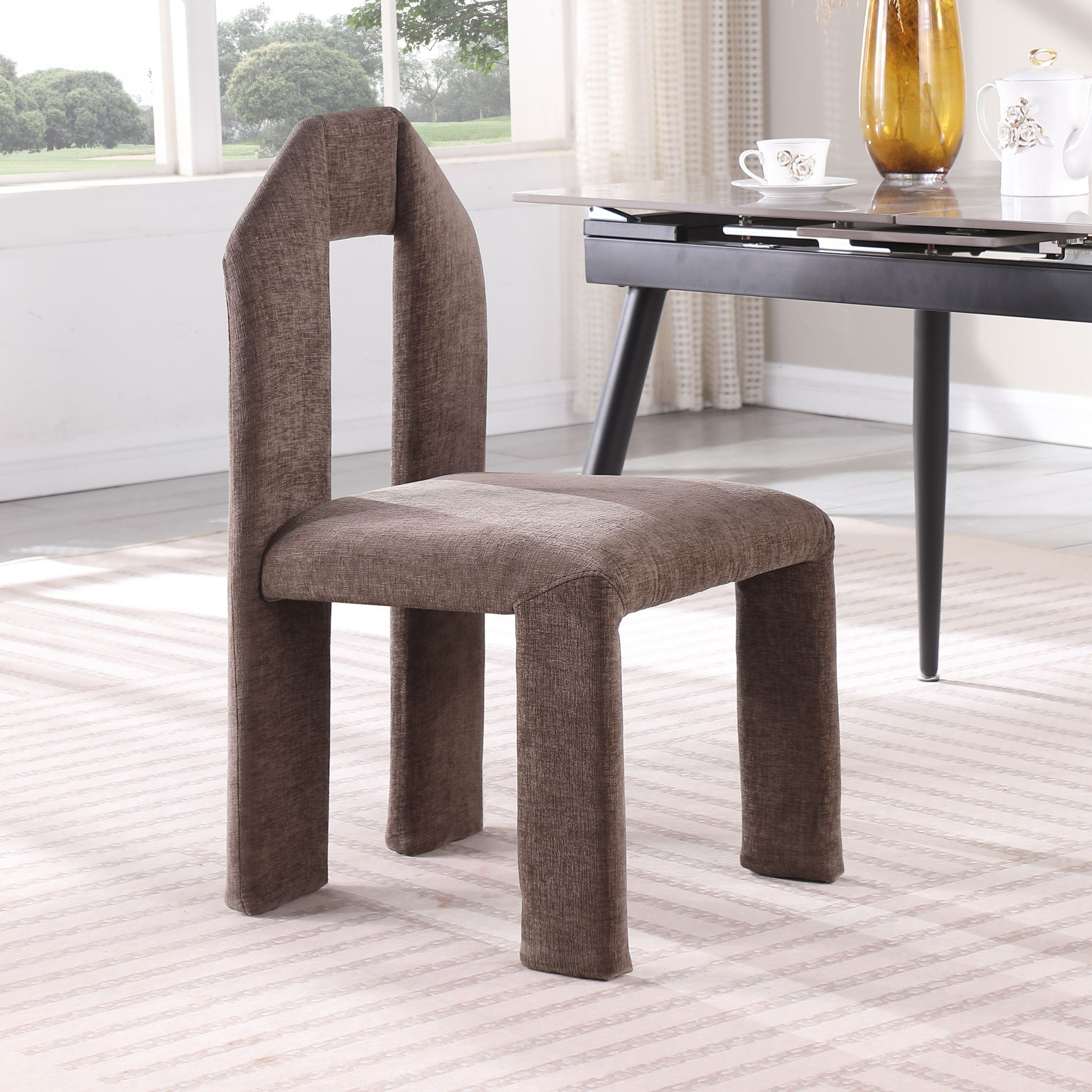 Bennett - Chenille Dining Chair (Set of 2) - Urban Living Furniture (Los Angeles, CA)