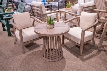 Joy Lagoon - Beige - Outdoor Chairs With Cushions/Table (Set of 3) - Urban Living Furniture (Los Angeles, CA)