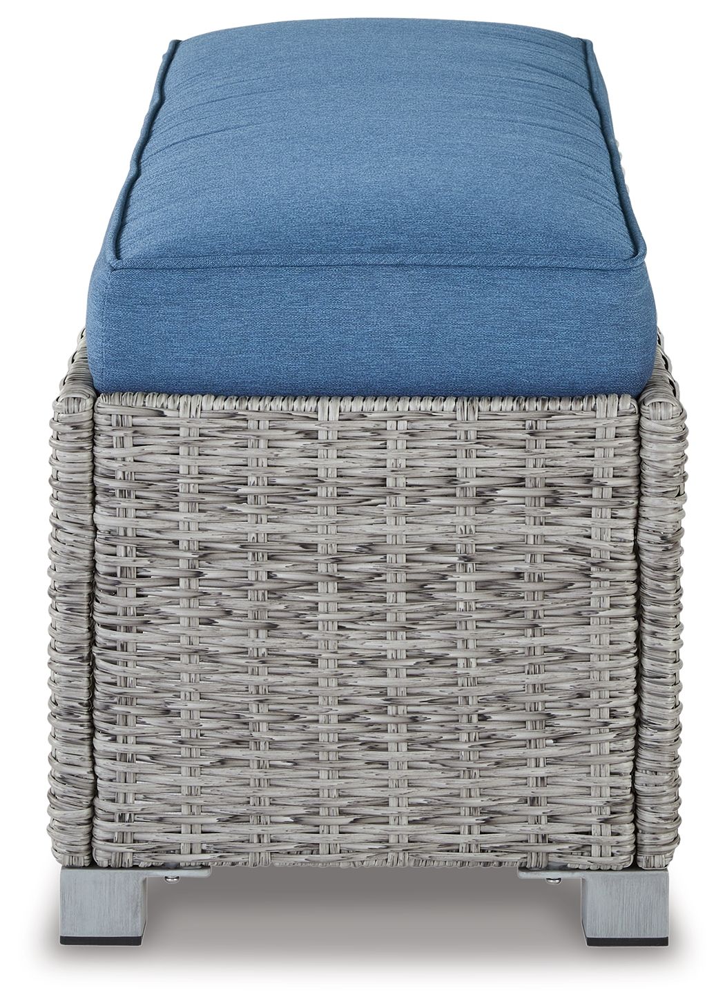 Naples Beach - Light Gray - Bench with Cushion - Urban Living Furniture (Los Angeles, CA)