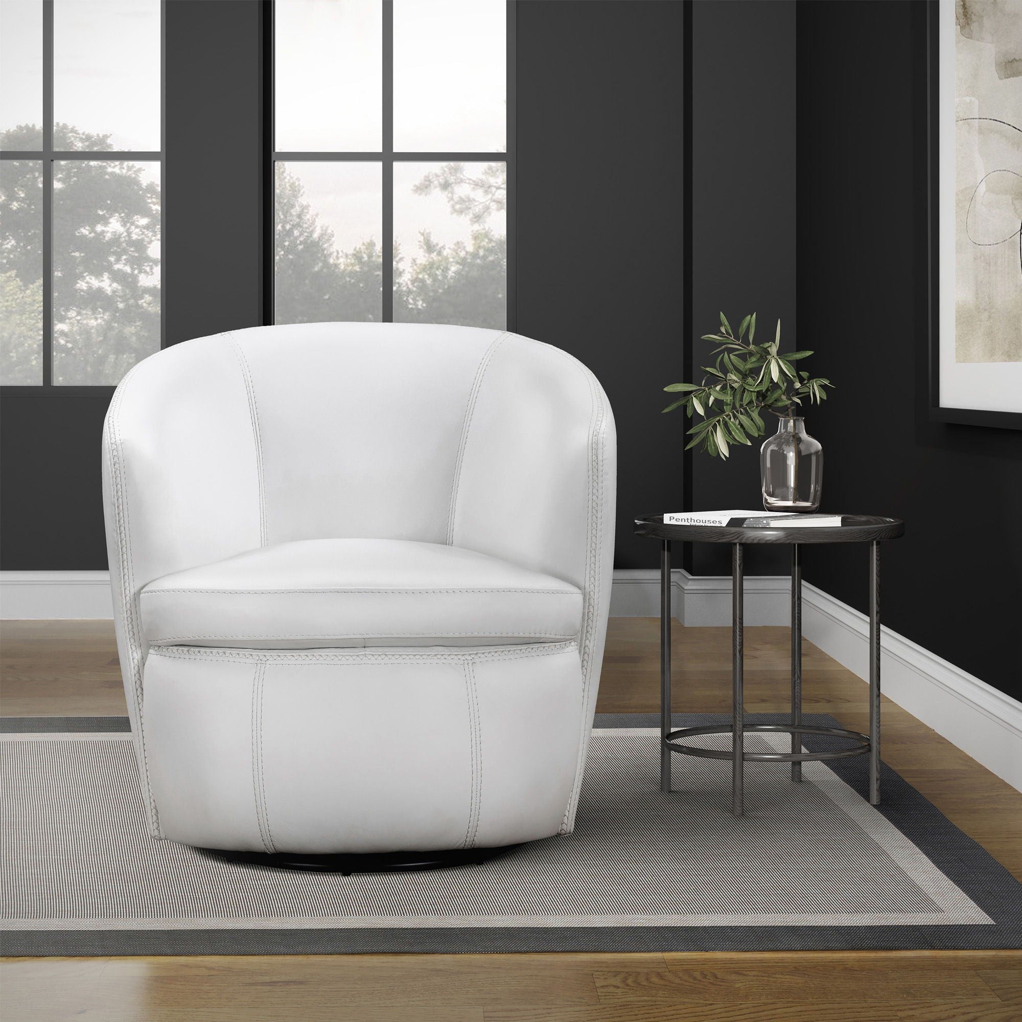 Barolo - Swivel Club Chair - Urban Living Furniture (Los Angeles, CA)