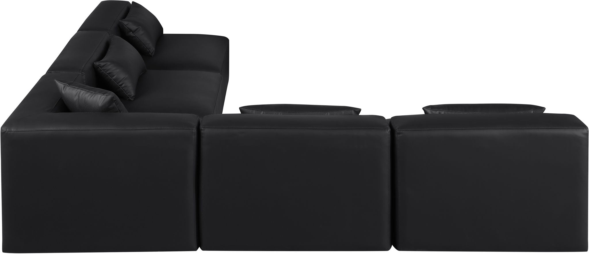 Cube - 5 Piece Modular Corner Armless Sectional - Urban Living Furniture (Los Angeles, CA)