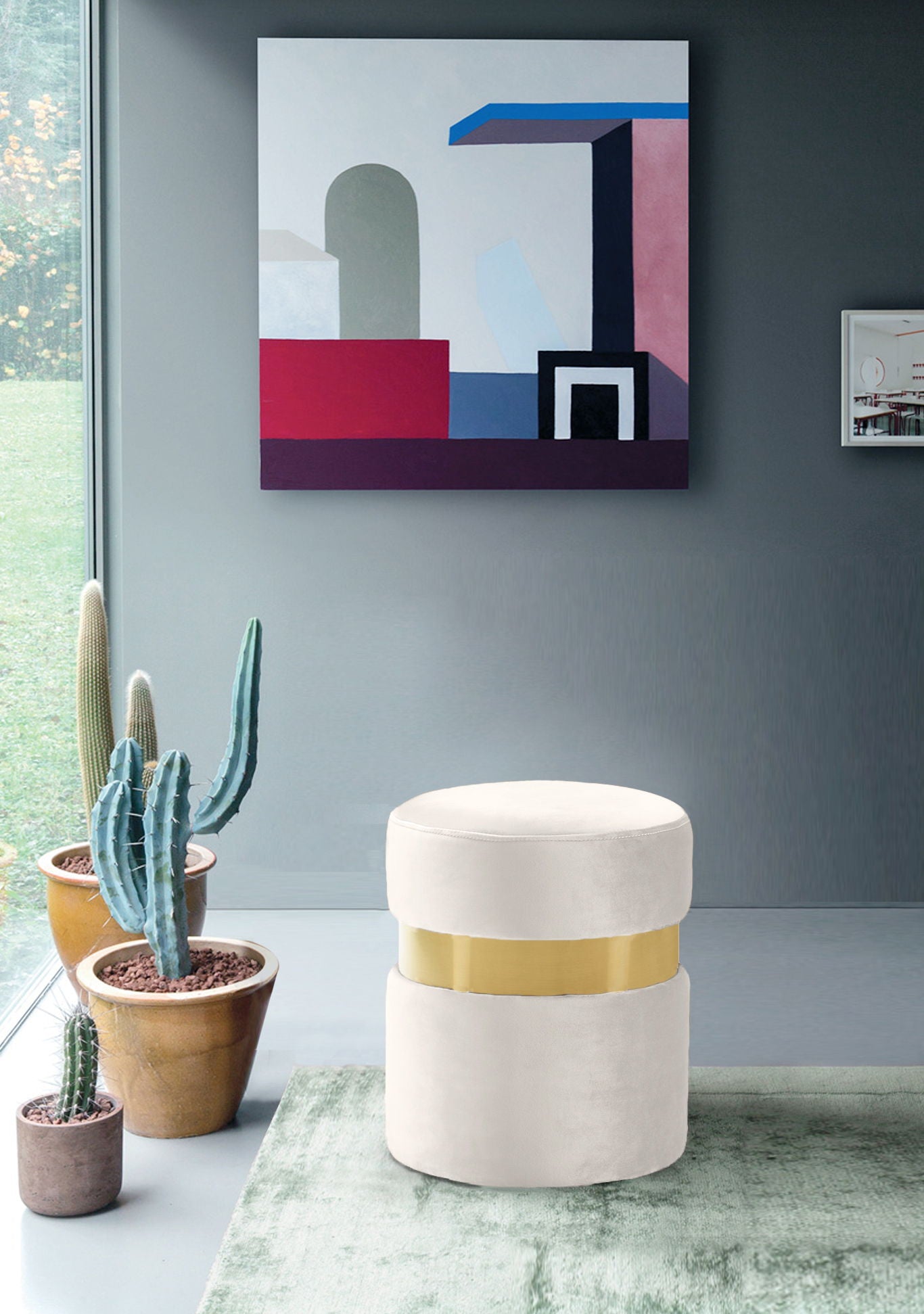 Hailey - Ottoman - Urban Living Furniture (Los Angeles, CA)