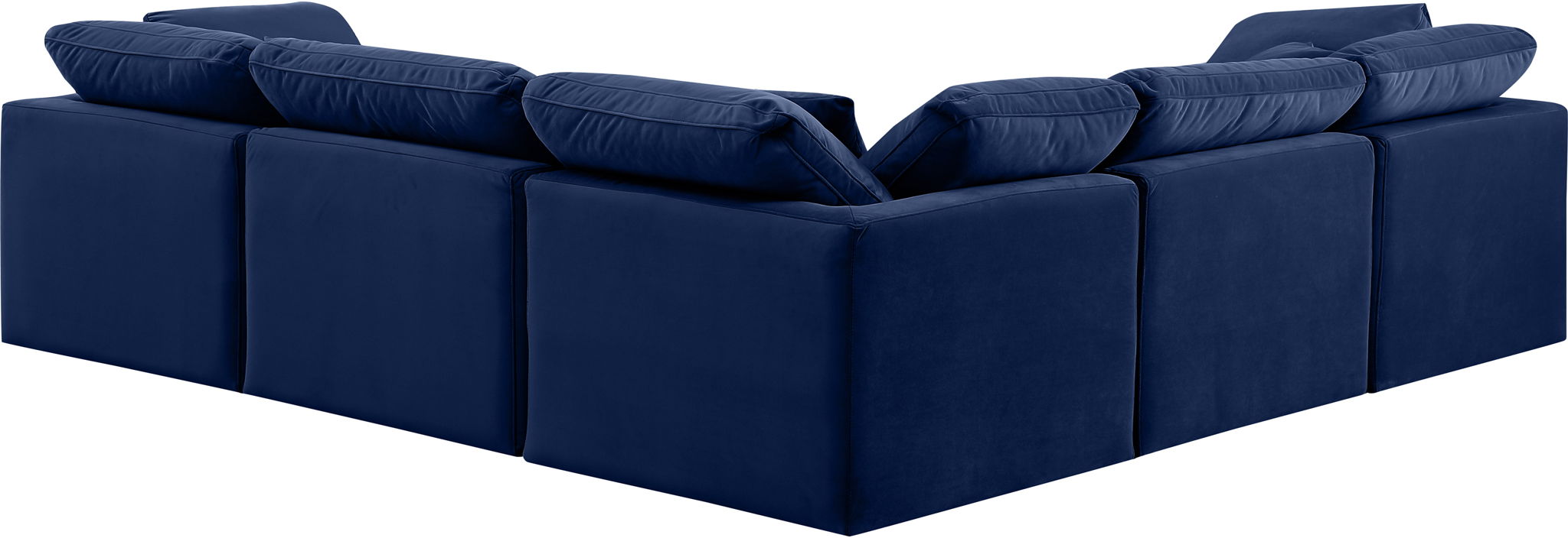 Indulge - Velvet 5 Piece Modular Corner Sectional - Urban Living Furniture (Los Angeles, CA)