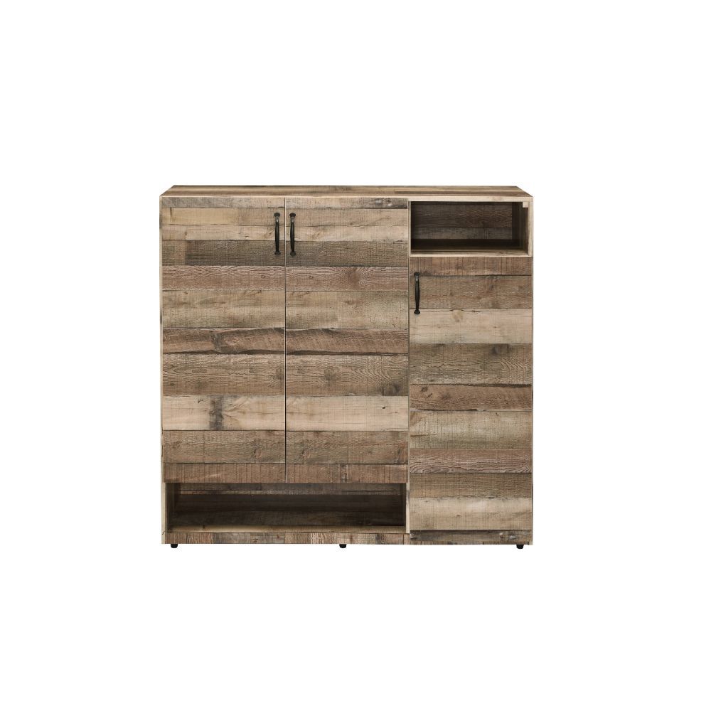 Howia - Shoe Cabinet - Rustic Gray Oak - Urban Living Furniture (Los Angeles, CA)