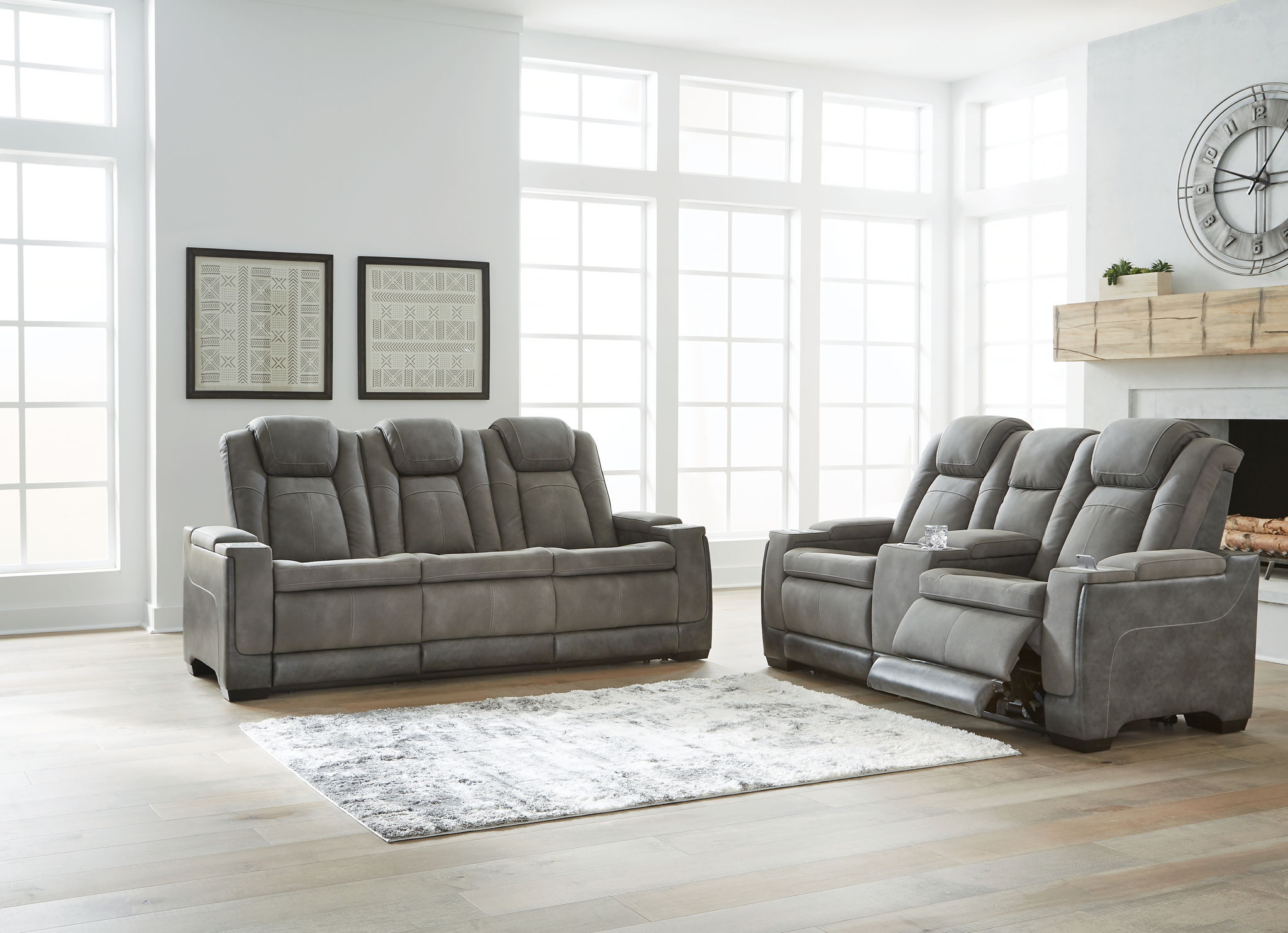 Next-Gen Durapella - Power Reclinering Living Room Set - Urban Living Furniture (Los Angeles, CA)